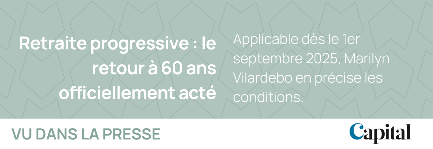 Applicable dès le 1er septembre 2025, Marilyn Vilardebo en précise les conditions.